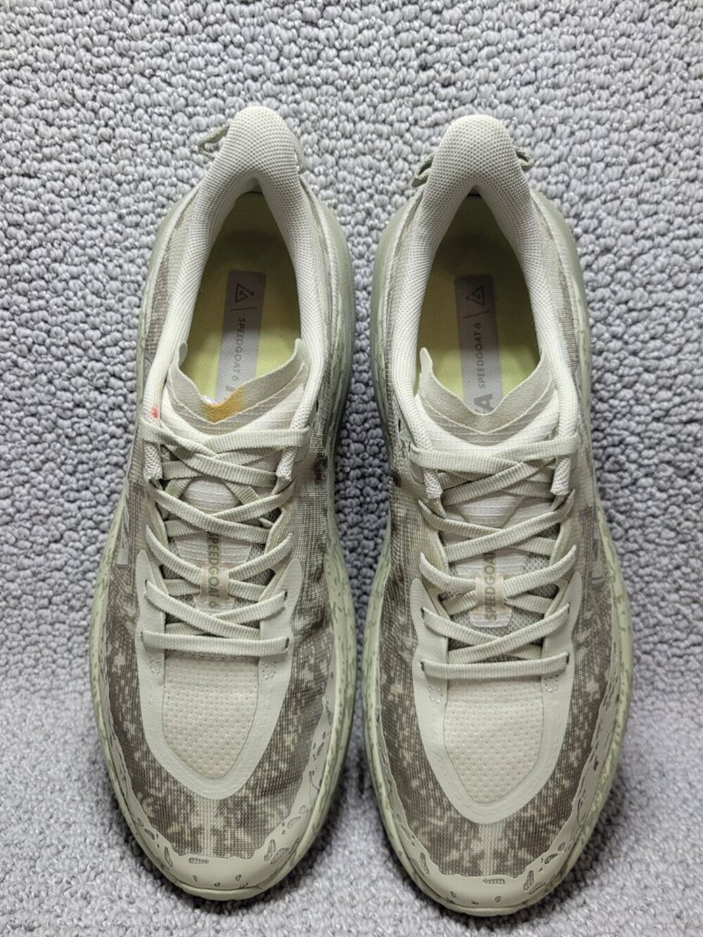 Hoka One One Speedgoat 6 Men's Size 11.5D Oyster Mushroom/Wild Mushroom 1147791